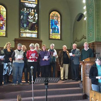 First Parish choir on November 26 2016