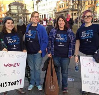 Women's March in Boston 2017